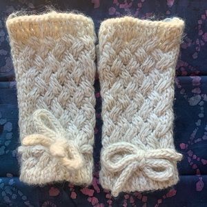 Anthropologie Knit Fingerless Gloves